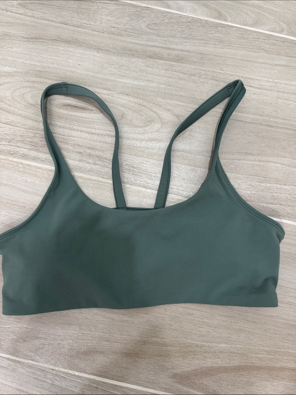Vuori Ladies' Strappy bra - Forest Green